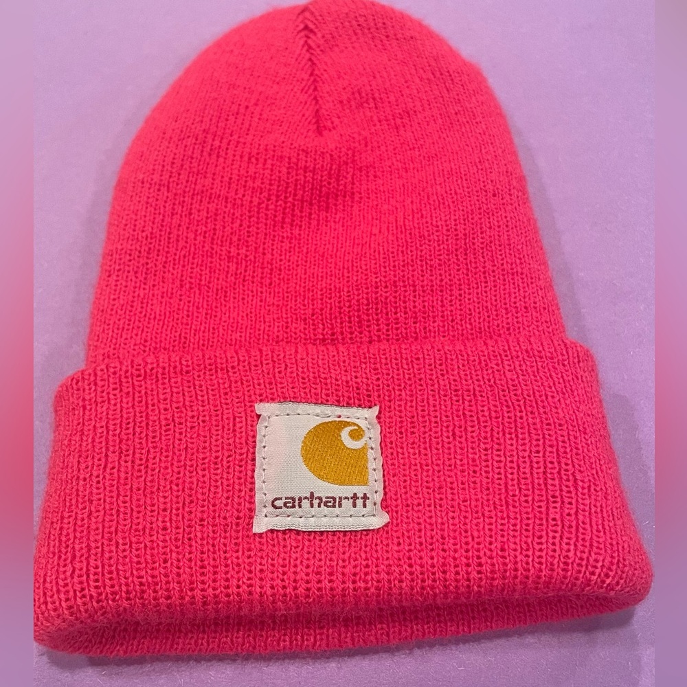 NWOT Carhartt hat. Pink, size: toddler